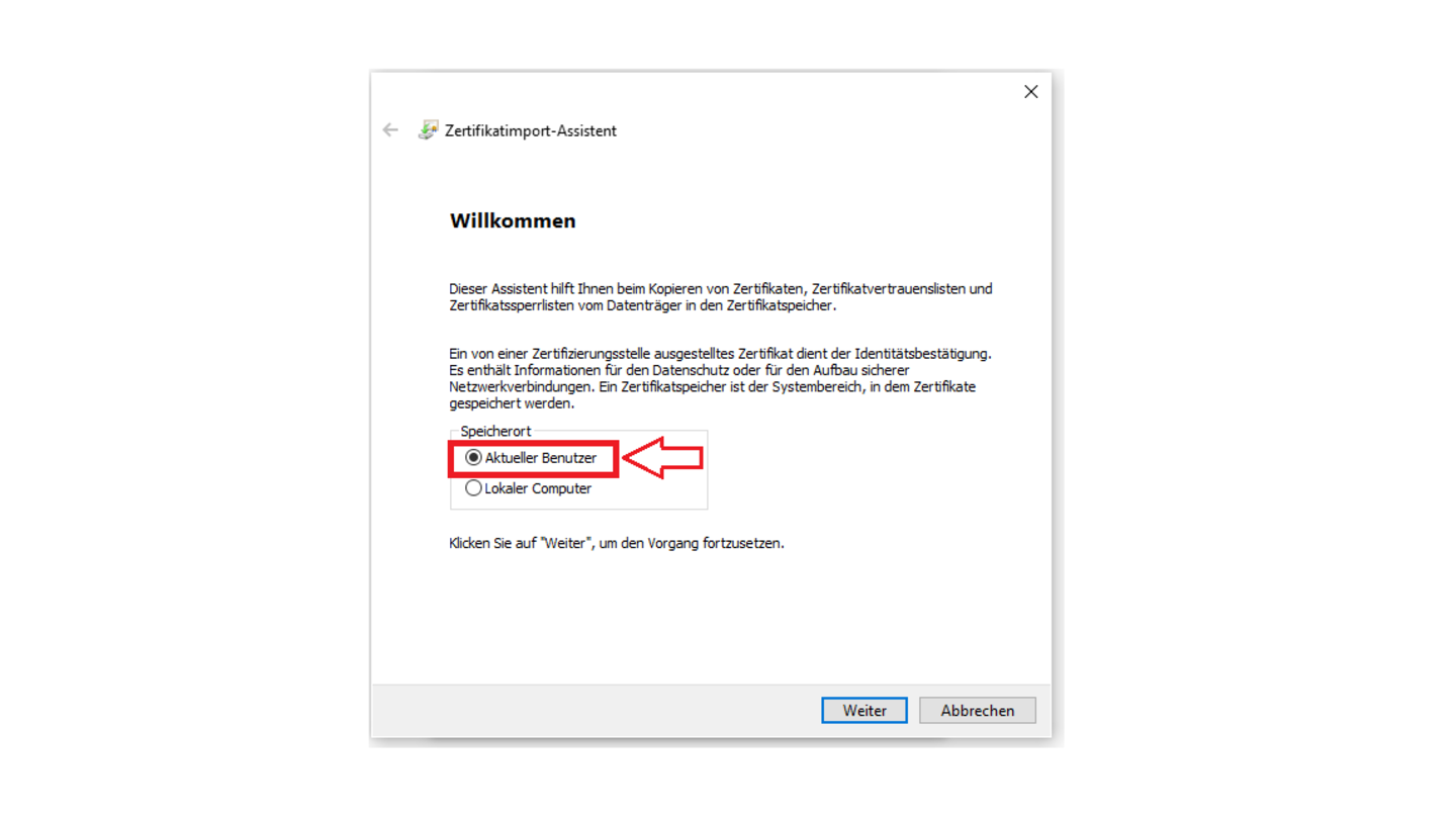 [Translate to English:] Auswahl Schritt 3